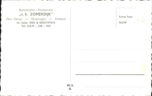 Den Oever Bondshotel Restaurant Zomerdijk – Bild 2