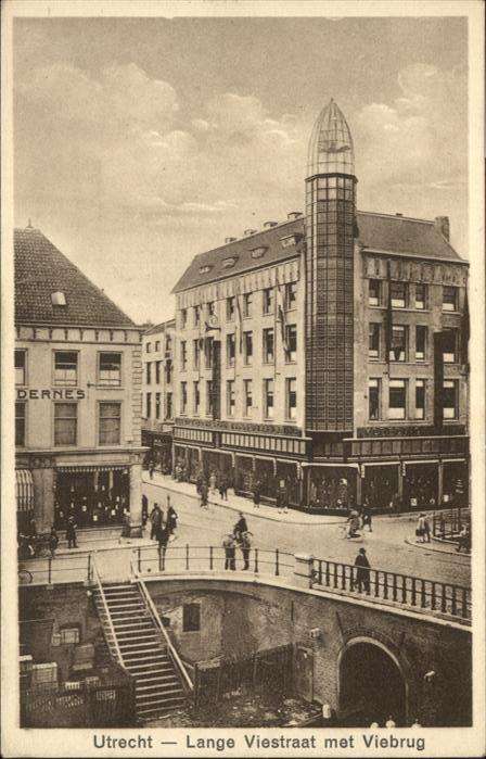 Utrecht Lange Viestraat Viebrug