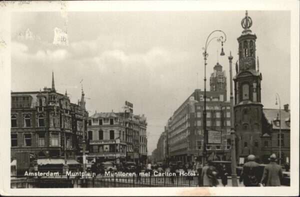 Amsterdam Niederlande Amsterdam Muntplain Munttoren met Carlt