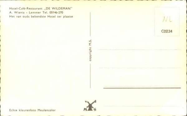 Lemmer Hotel Cafe Restaurant de Wildeman – Bild 2
