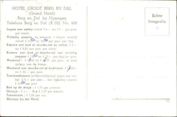 Berg en Dal Hotel Groot Berg en Dal – Bild 2