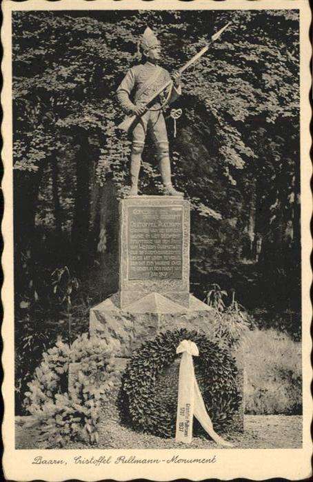 Baarn Cristoffel Pullmann Monument