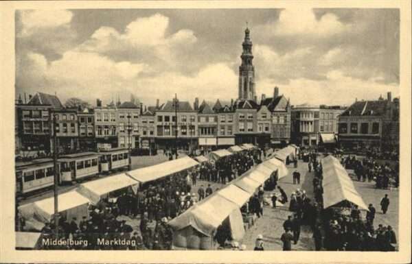 Middelburg Zeeland Middelburg Marktdag