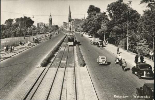 Rotterdam Westzeedijk Strassenbahn