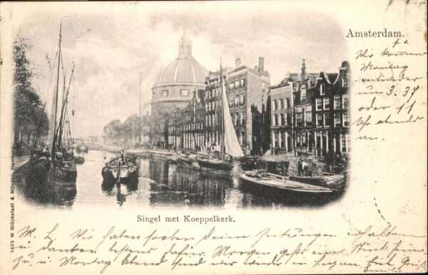 Amsterdam Niederlande Amsterdam Singel Koeppelkerk