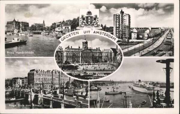 Amsterdam Niederlande Amsterdam Dam Paleis Prins Hendrikkade