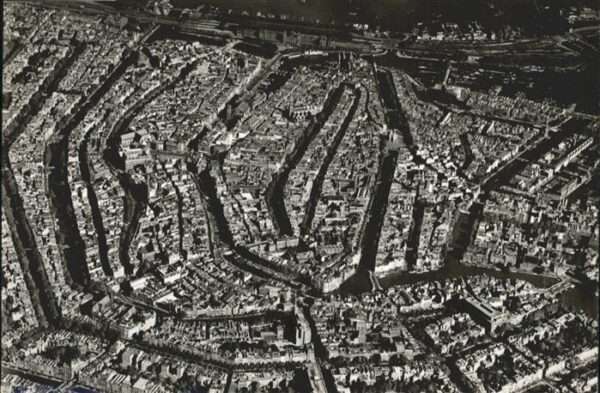 Amsterdam Niederlande Amsterdam Fliegeraufnahme Centrum