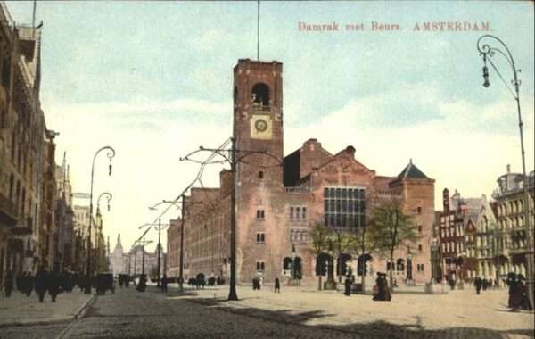 Amsterdam Niederlande Amsterdam Damrak Beurs