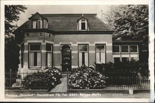 Bergen aan Zee NL Bergen Pension Elzenhof