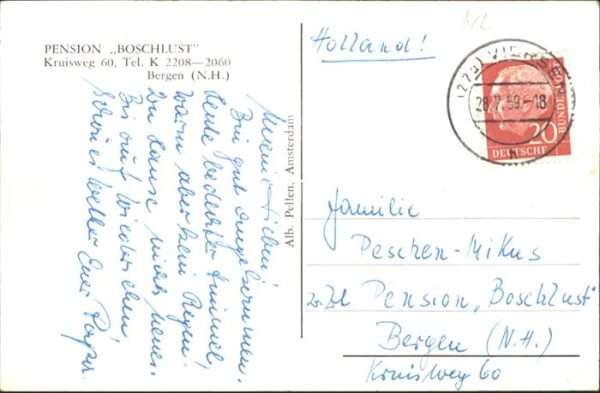 Bergen Norwegen Bergen Pension Boschlust – Bild 2