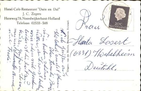Noordwijkerhout Hotel Cafe Restaurant Duin en Dal – Bild 2