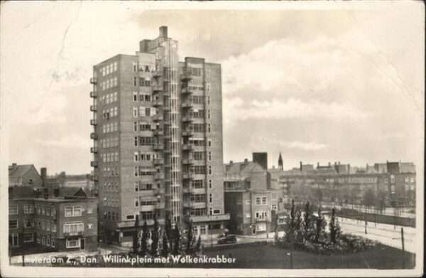 Amsterdam Niederlande Amsterdam Willinkplein Wolkenkrabber