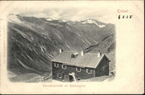Krimml Warnsdorferhütte Reichenspitze
