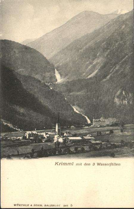 Krimml drei Wasserfälle