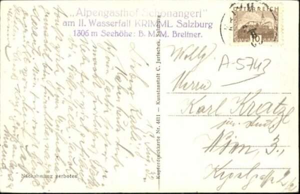 Krimml Wasserfälle – Bild 2