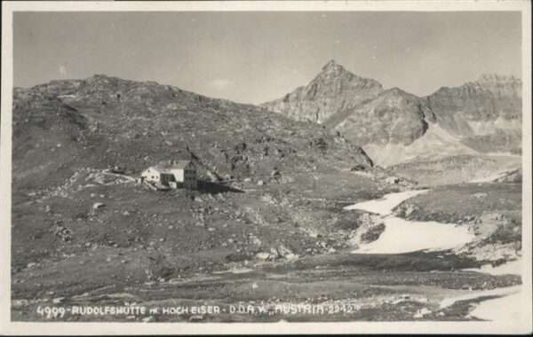 Rudolfshuette Weisssee Hoch Eiser
