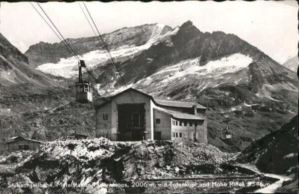 Stubachtal Tirol Stubachseilbahn Totenkopf Hohe Riffel