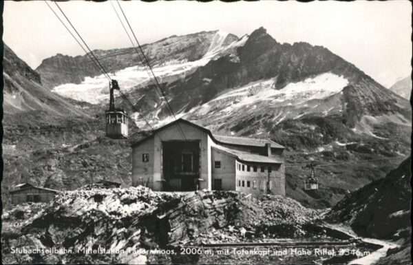 Stubachtal Tirol Stubachseilbahn Totenkopf Hohe Riffel