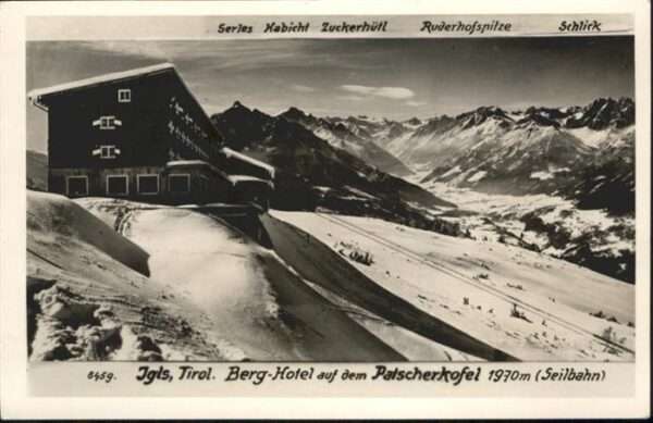 Igls Cuetschen Berg Hotel Patscherkofel