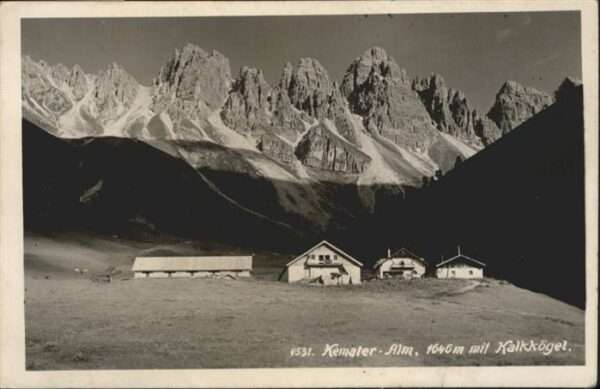 Innsbruck [Stempelabschlag] Kemater Alm Kalkkögel