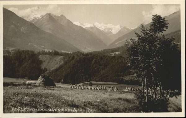 Igls Cuetschen Gletscheraussicht