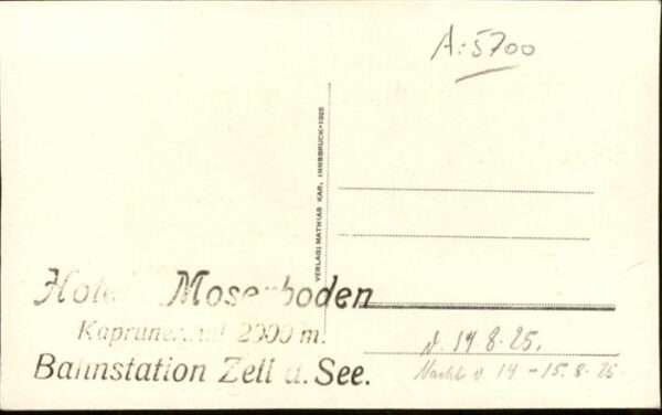Zell See Hotel Moserboden – Bild 2