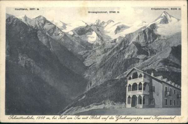 Zell See Schmittenhöhe Glocknergruppe Kaprunerta
