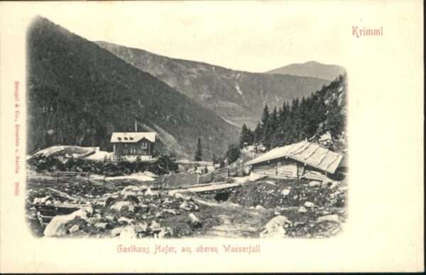 Krimml Gasthaus Hofer Wasserfall