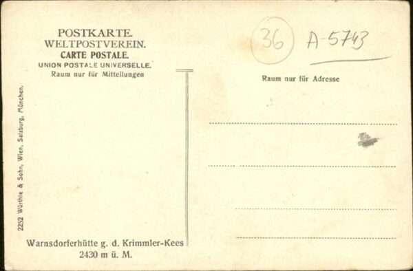 Warnsdorfer Huette Krimmler Kees – Bild 2
