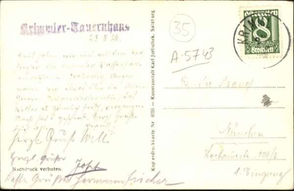 Krimml Tauernhaus Reichenspitze – Bild 2