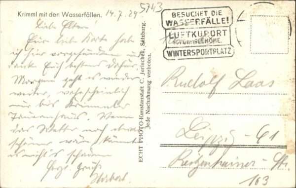 Krimml Wasserfällen – Bild 2