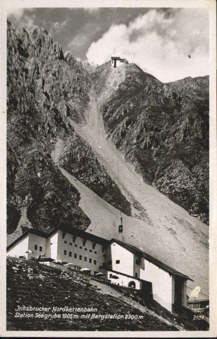 Innsbruck Nordkettenbahn Seegrube