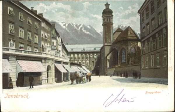 Innsbruck Burggraben Kutsche