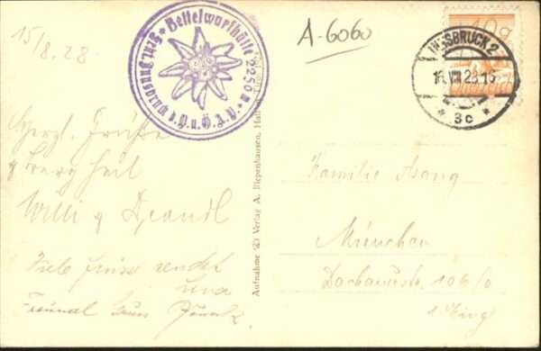 Innsbruck Bettelwurfhütte – Bild 2