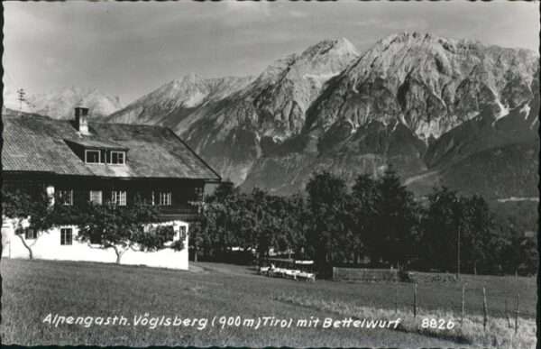 Hall Tirol Gasthaus Vöglsberg Bettelwurf