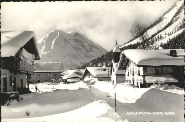 Leutasch Obere Gasse Winter