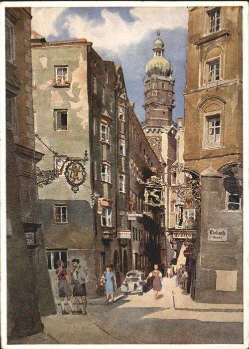 Innsbruck Seilergasse Stadtturm
