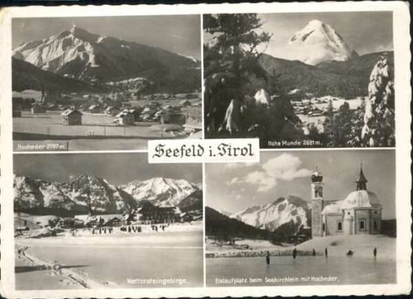 Seefeld Tirol Hohe Munde Hocheder Wettersteingebirge