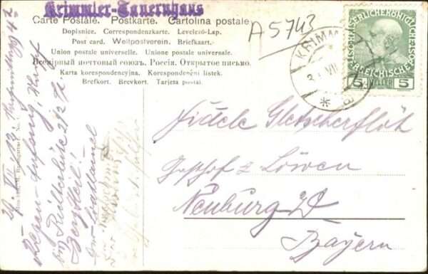 Krimml S Geislers Tauernhaus Kühe – Bild 2
