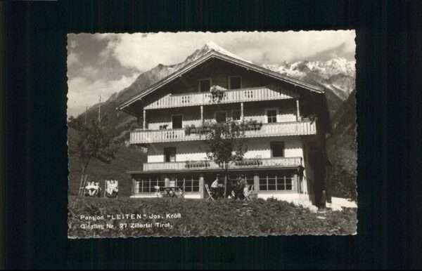 Ginzling Zillertal Pension Leiten