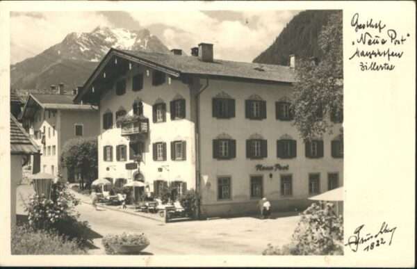 Mayrhofen Zillertal Gasthof Neue Post