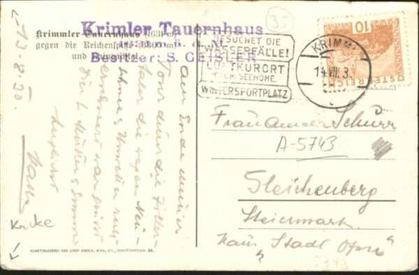 Krimml Tauernhaus – Bild 2