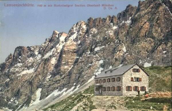 Lamsenjoch Lamsenjochhütte