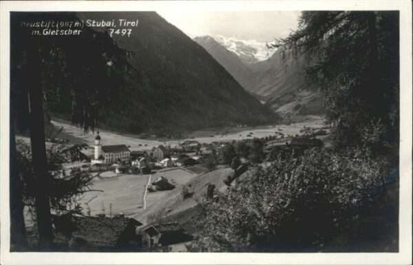 Neustift Stubaital Tirol Gletscher