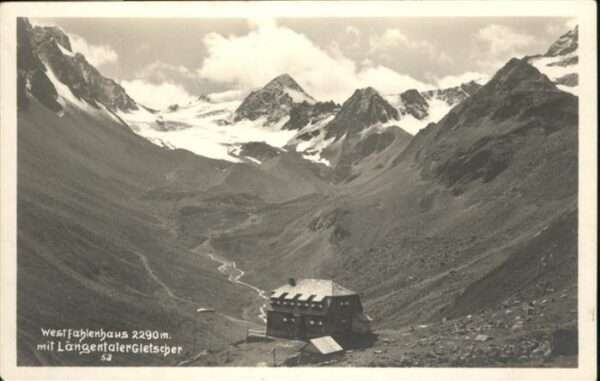 Westfalenhaus Längentalergletscher