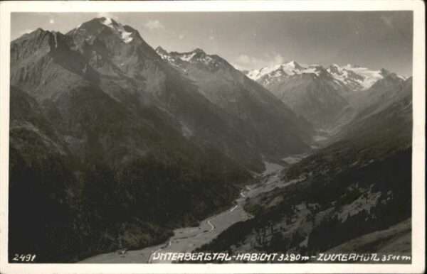 Zuckerhuetl Unterbergtal Habicht