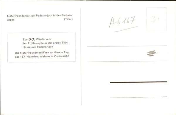 Padasterjoch Naturfreundehaus – Bild 2