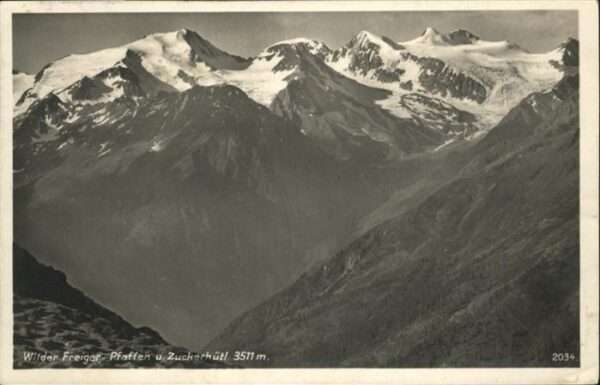 Zuckerhuetl Wilder Freiger Pfaffen