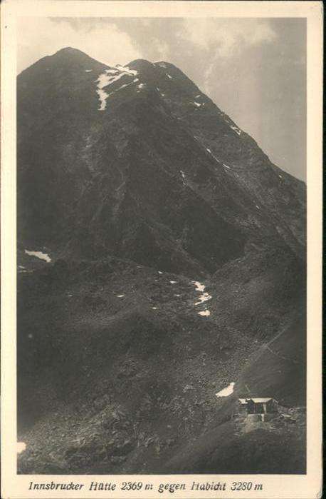 Innsbruckerhuette Habicht