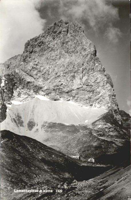 Lamsenjoch Lamsenspitze Lamsenjochhütte